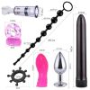 AM31 Female Vibrator Sexy Kit Sex Toys Vagina Orgasm Butt Plug Combination