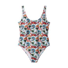 One Piece,Adult Women,Sexy Halter One Piece Swimsuit,Summer Vacation,Swimming,Spa,Surfing,Bath,Pool (Option: Sandy-S)