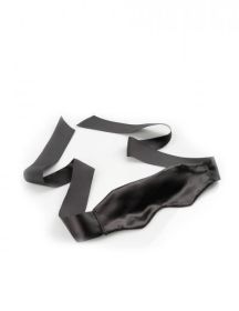 Fetish Fantasy Black Satin Blindfold OS (SKU: TCN-PD4453-23)