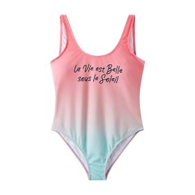 One Piece,Adult Women,Sexy Halter One Piece Swimsuit,Summer Vacation,Swimming,Spa,Surfing,Bath,Pool (Option: Pink-S)