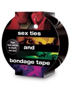 Sex Ties and Bondage Tape Black (SKU: TCN-8619-01)